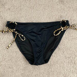 Victoria’s Secret black bikini bottoms size small